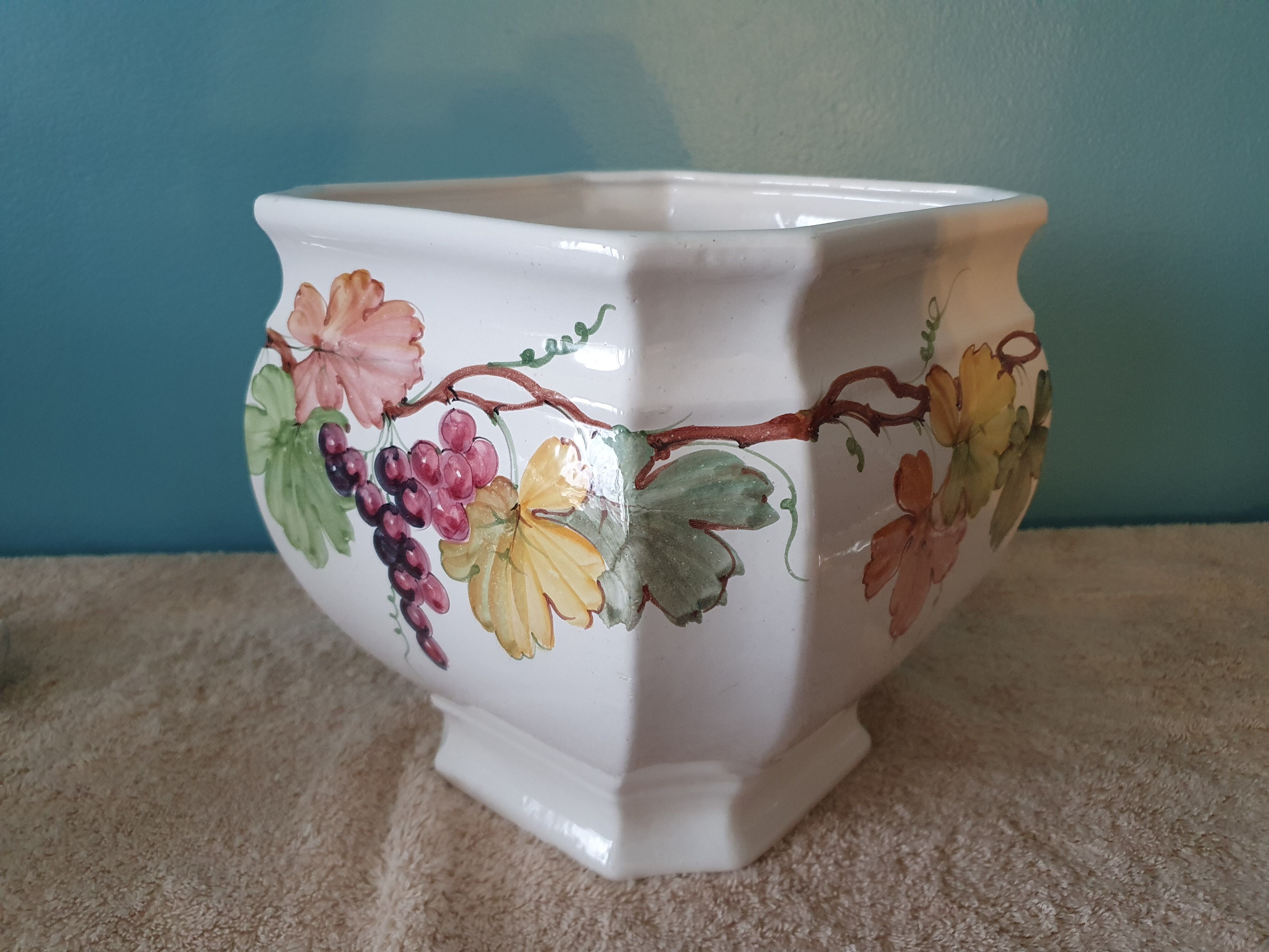Cache pot larucci for Christian Dior italian faience