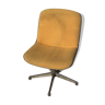 Chaise de bureau vintage jaune