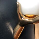 Bronze hand sconces, maison Arlus