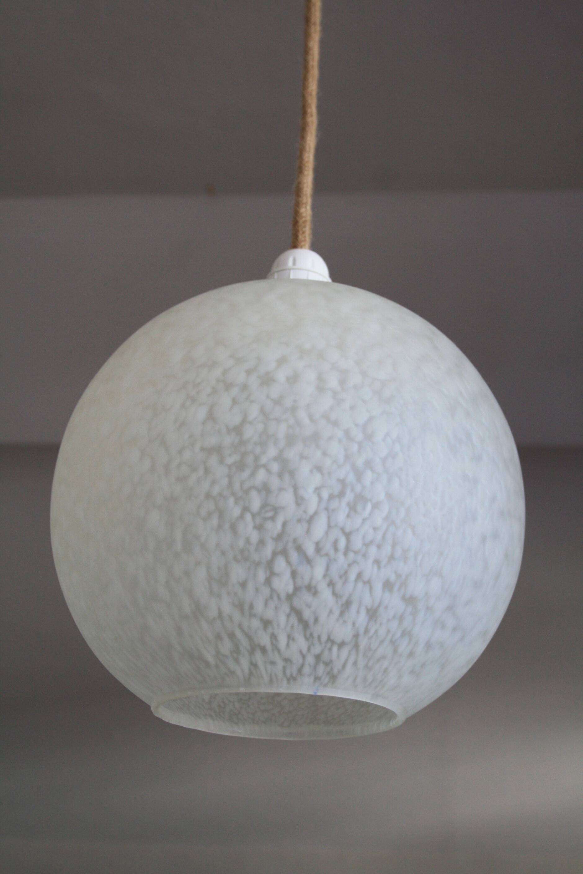XXL Clichy globe glass pendant light