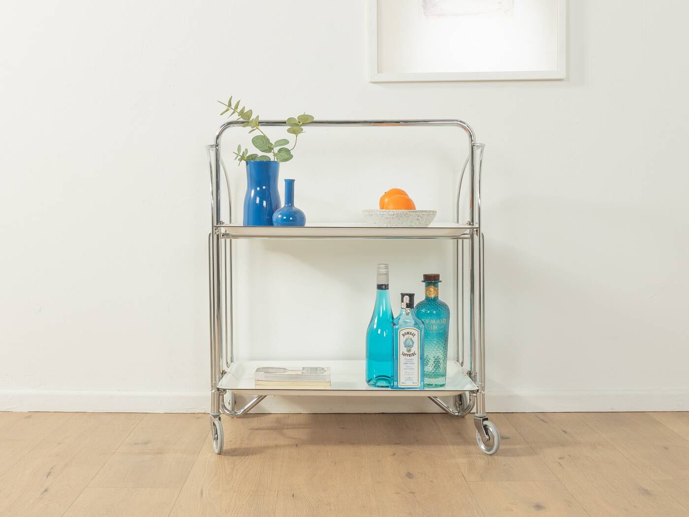 Dinett serving trolley, bremshey