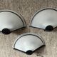 Series of 3 Italian wall lamps 70s