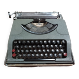 Mj rooy portable typewriter - made in france 1950s