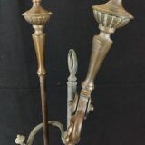 Brass fireplace servant