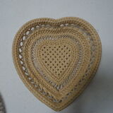 Baskets, wicker and caning, wall decoration