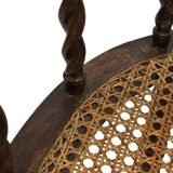 Antique Barley Twist, Rattan Seated Captains Chair easy chair Classic