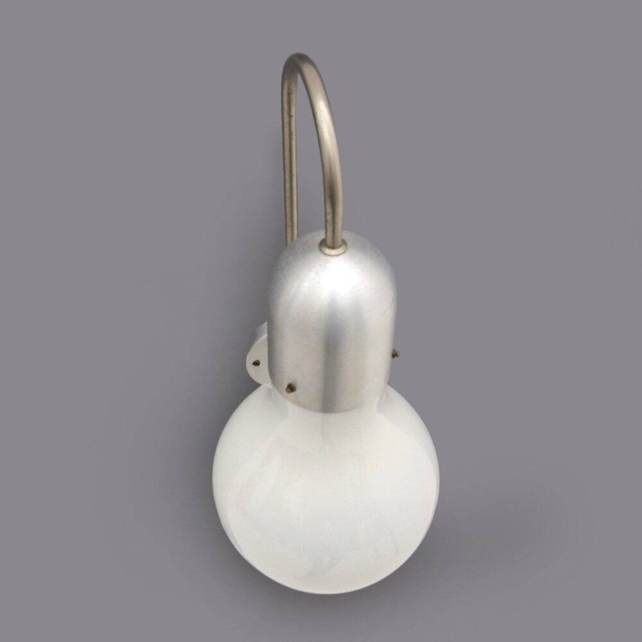 Wall lamp with glass diffuser by Stilux Milano, 1960s.