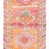 Orange Beige Turkish Runner Rug 80x369Cm SK 23759