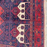 Tapis ancien persan bijar fait main 148x318 cm