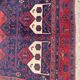 Very beautiful old Persian carpet Bijar handmade 148x318 cm
