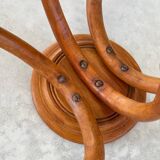 Pair of curved wooden coat racks or hooks from the 1900s