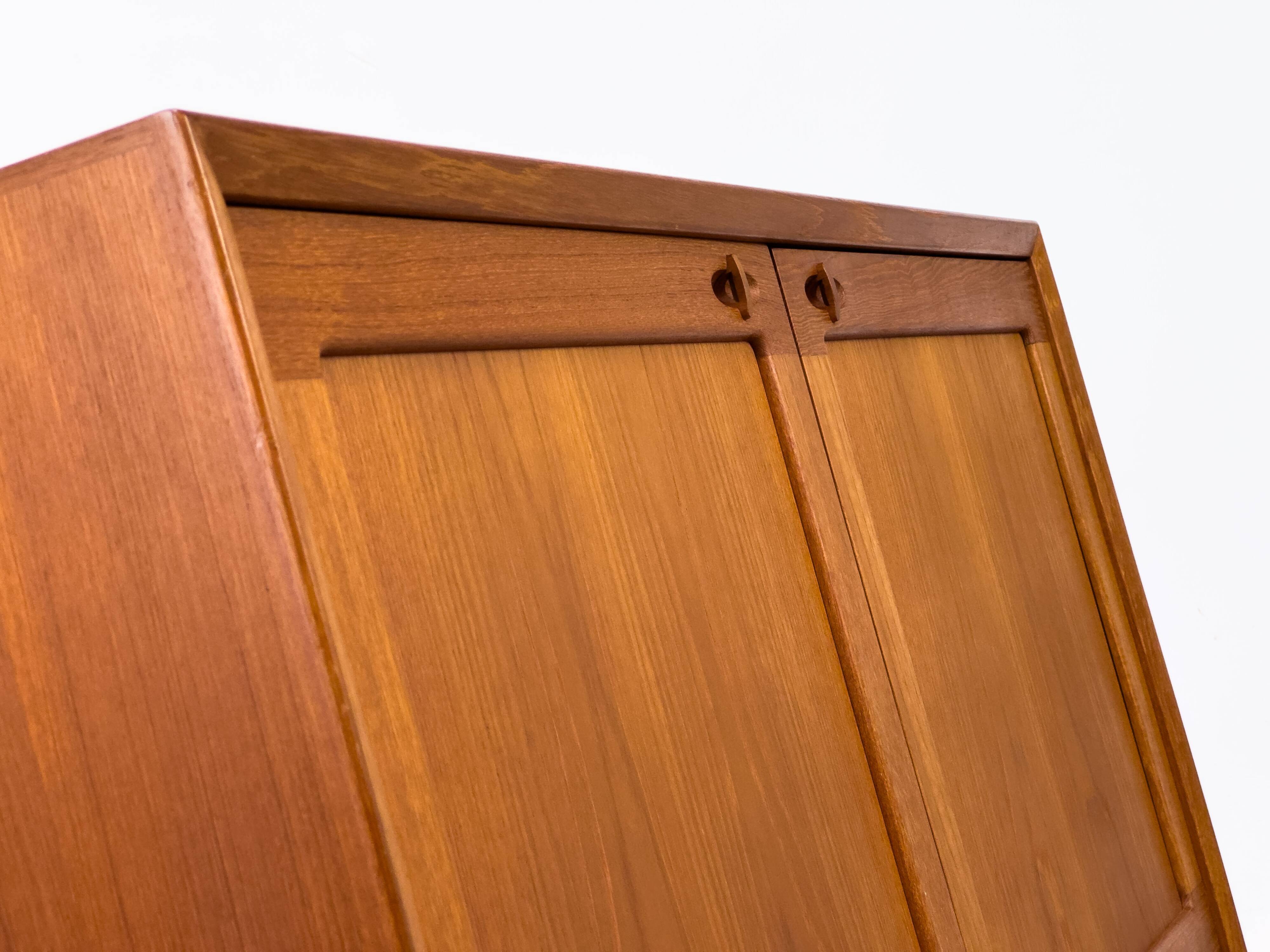 Buffet danois en teck par HW Klein pour Bramin, années 1960