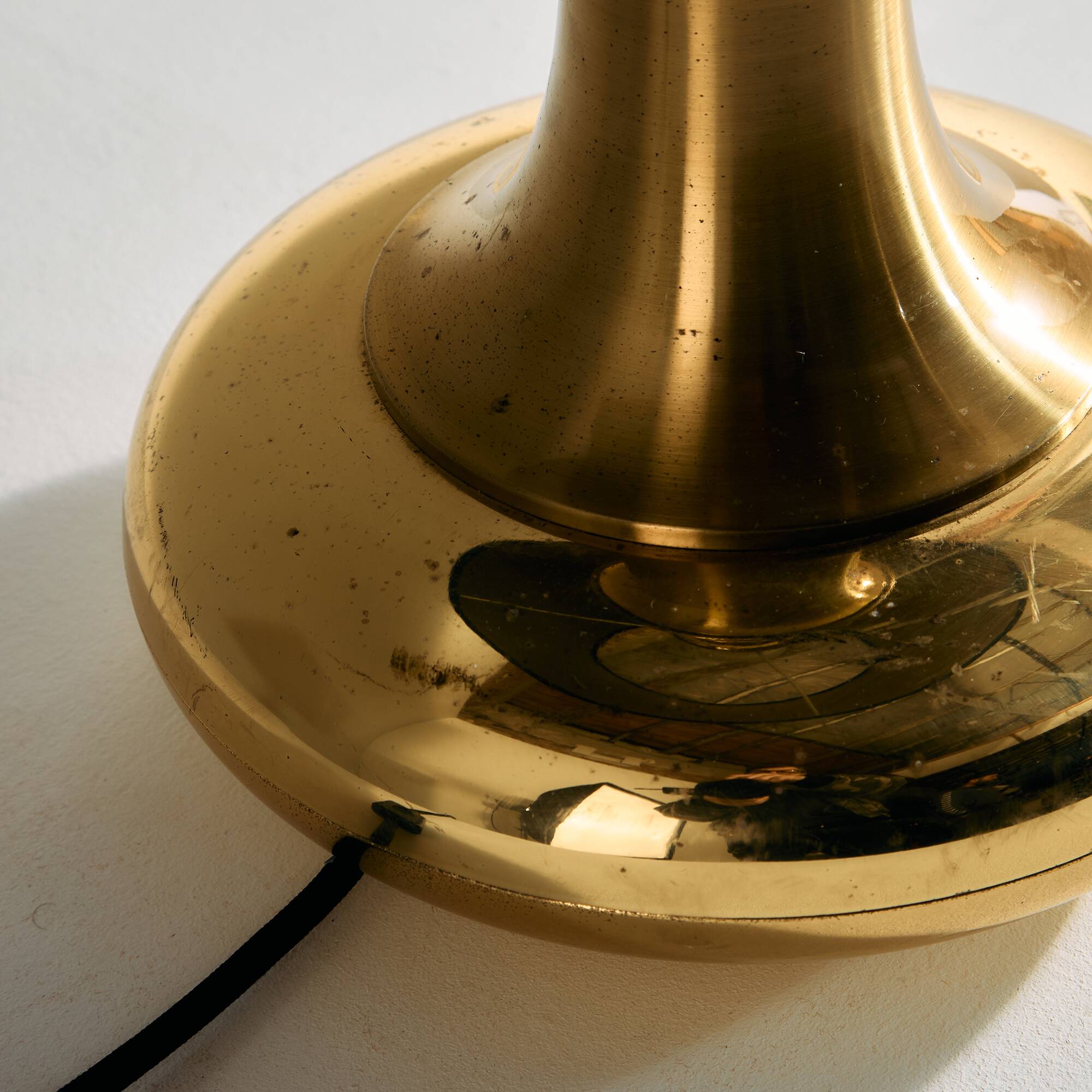 Brass table lamp, set of 2