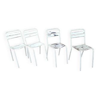 Set de 4 chaise Tolix T2  french bistro