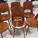Set of 6 Baumann Bistrot chairs, Mondor model, vintage 1970
