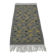 Flat-woven grey and yellow Margoum Nomad kilim rug