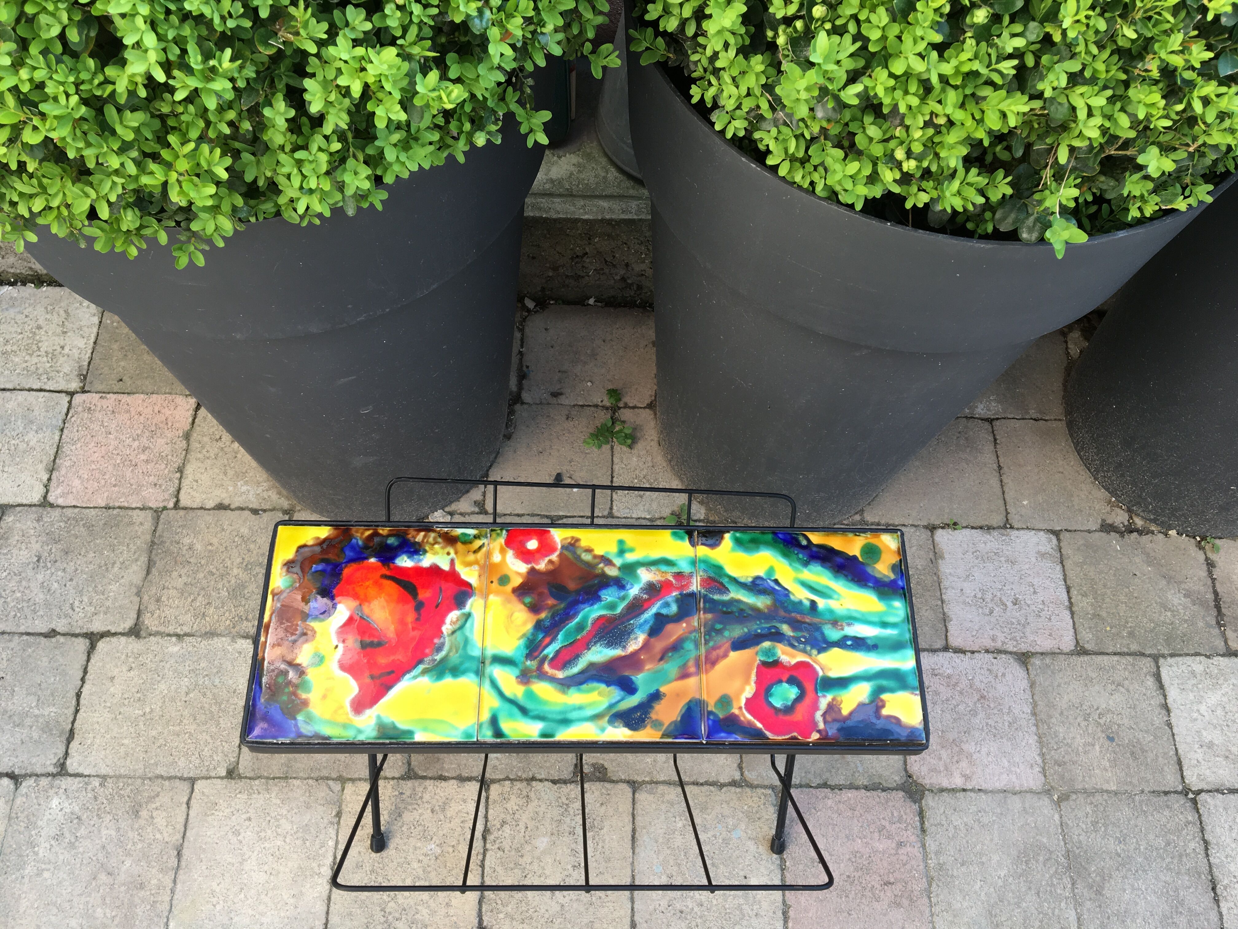 Vintage magazine rack