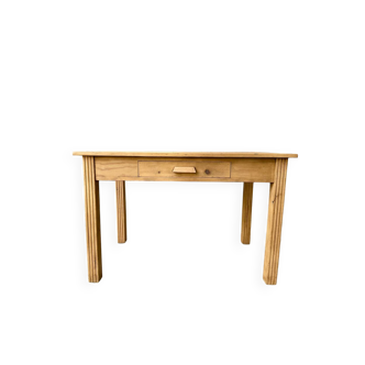 Table à manger ou bureau en bois massif