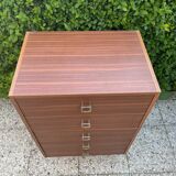 Vintage chest of drawers bobbin feet