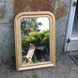 Louis Philippe gilded antique mirror