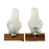 Pair of vintage wall light