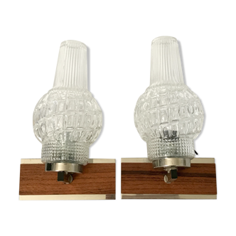 Pair of vintage wall light