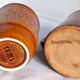 Duo of French-English brown and terracotta cups