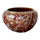 Glazed terracotta planter, in the style of Keller & Guérin Lunévi
