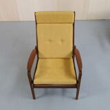 Pair of Teak Lounge Chairs, 1960s