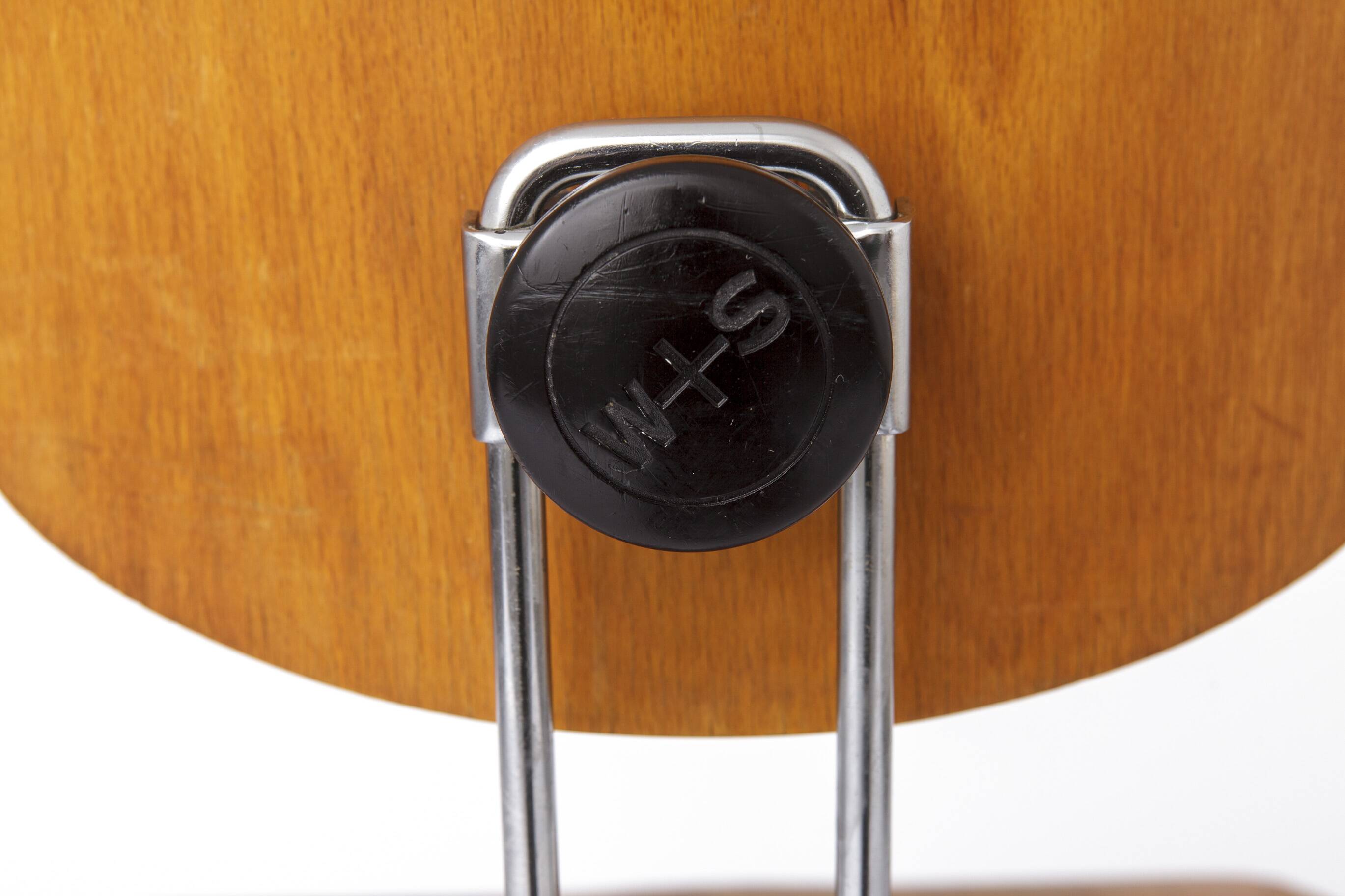 Egon Eiermann Swivel Chair for Wilde & Spieth, Bauhaus Desk Chair 1950s,