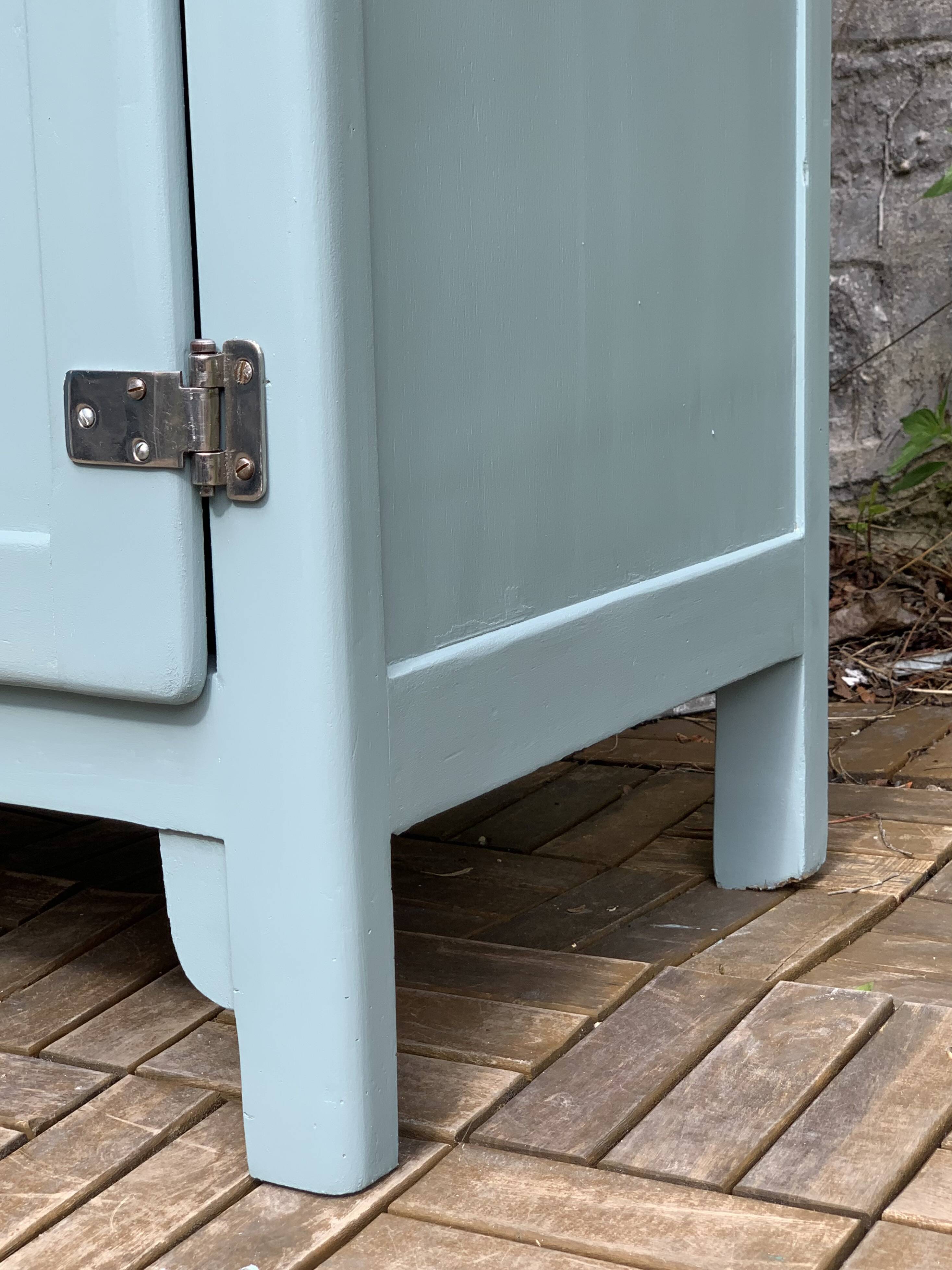 Mado 1940 blue/grey green kitchen cabinet buffet