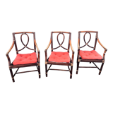 Set of 3 armchairs mac guire