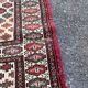 Burgundy Afghan wool Persian rug 95x125cm