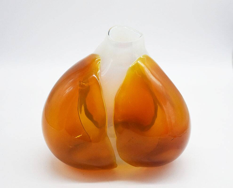Claire Falkenstein sculpture vase for Salviati Murano, 1970