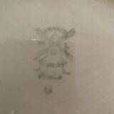 Blue flower Ravier Saint-Amand model Prisca.