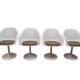 Ensemble de 4 chaises pivotantes par OWI, années 1970