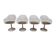 Set of 4 swivel chairs by OWI, 1970s