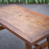 Rene gabriel table, 50s wood table, dining table, kitchen, veranda