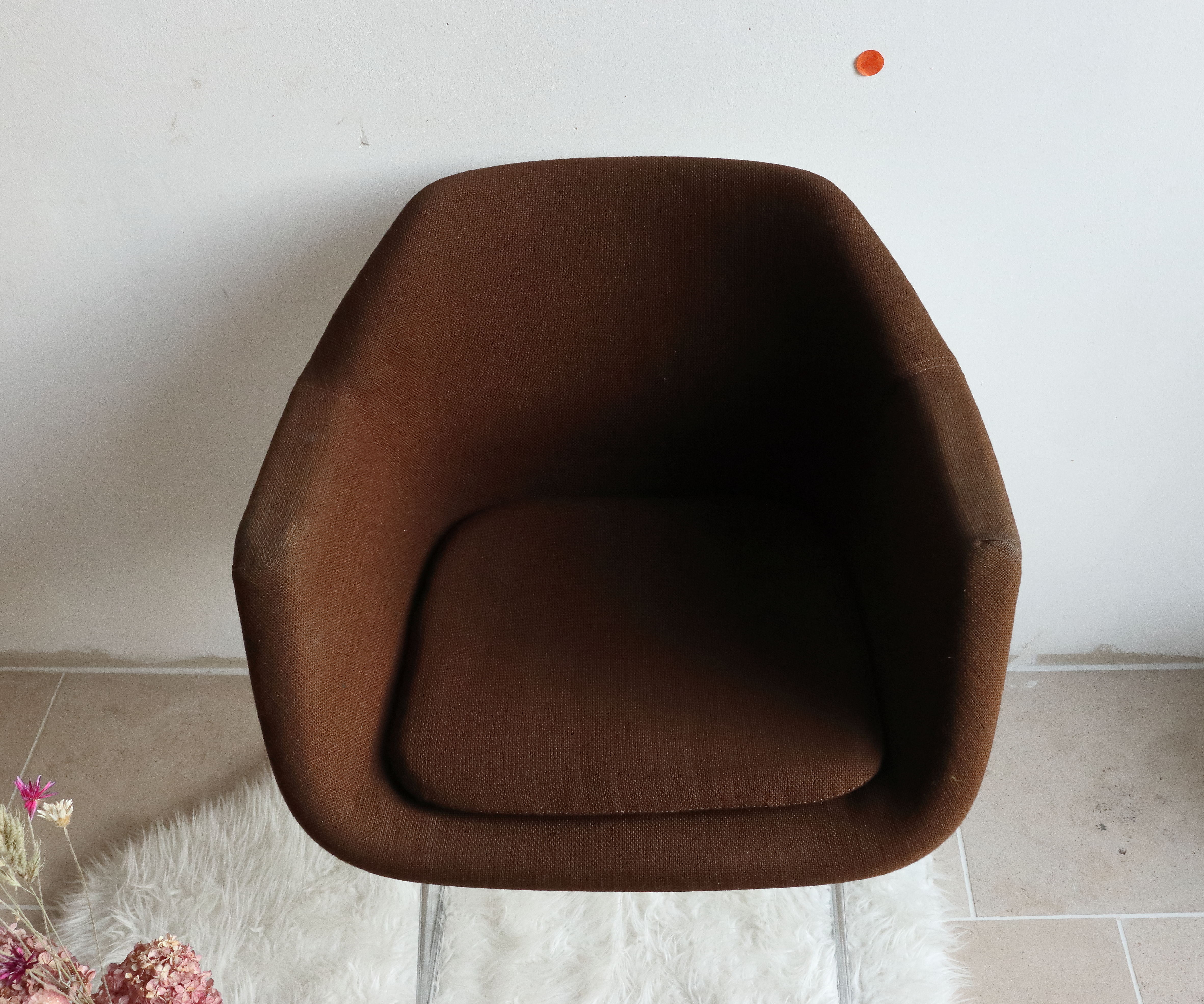 Pair of Robin Day designer armchairs for Hille