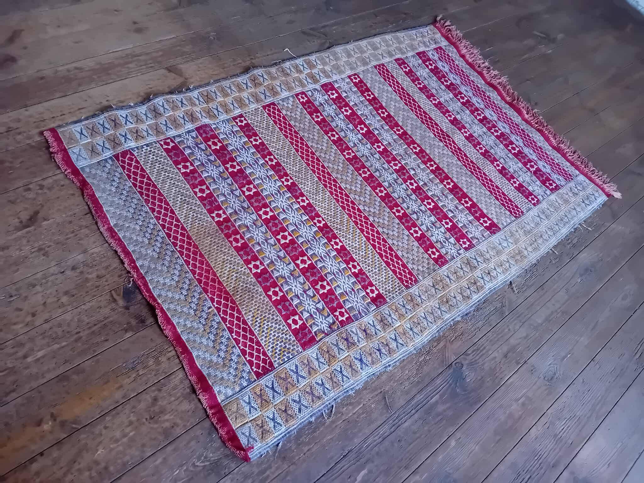 Handmade Berber Kilim Zemmour 150x96cm