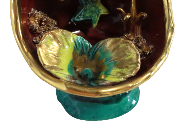 Vintage Vallauris ceramic table lamp lamp