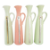 4 bottles ceramic vases cherry brandy georges monin 1950 vintage 50s 5