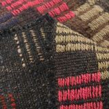 5x7 Red & Brown Tribal Vintage Kilim Rug, 171x251Cm