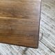 Table de ferme chêne pieds fuseaux 1950