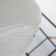 French Holophane Two Tone Glass Opaline Mid-Century Pendants (3)