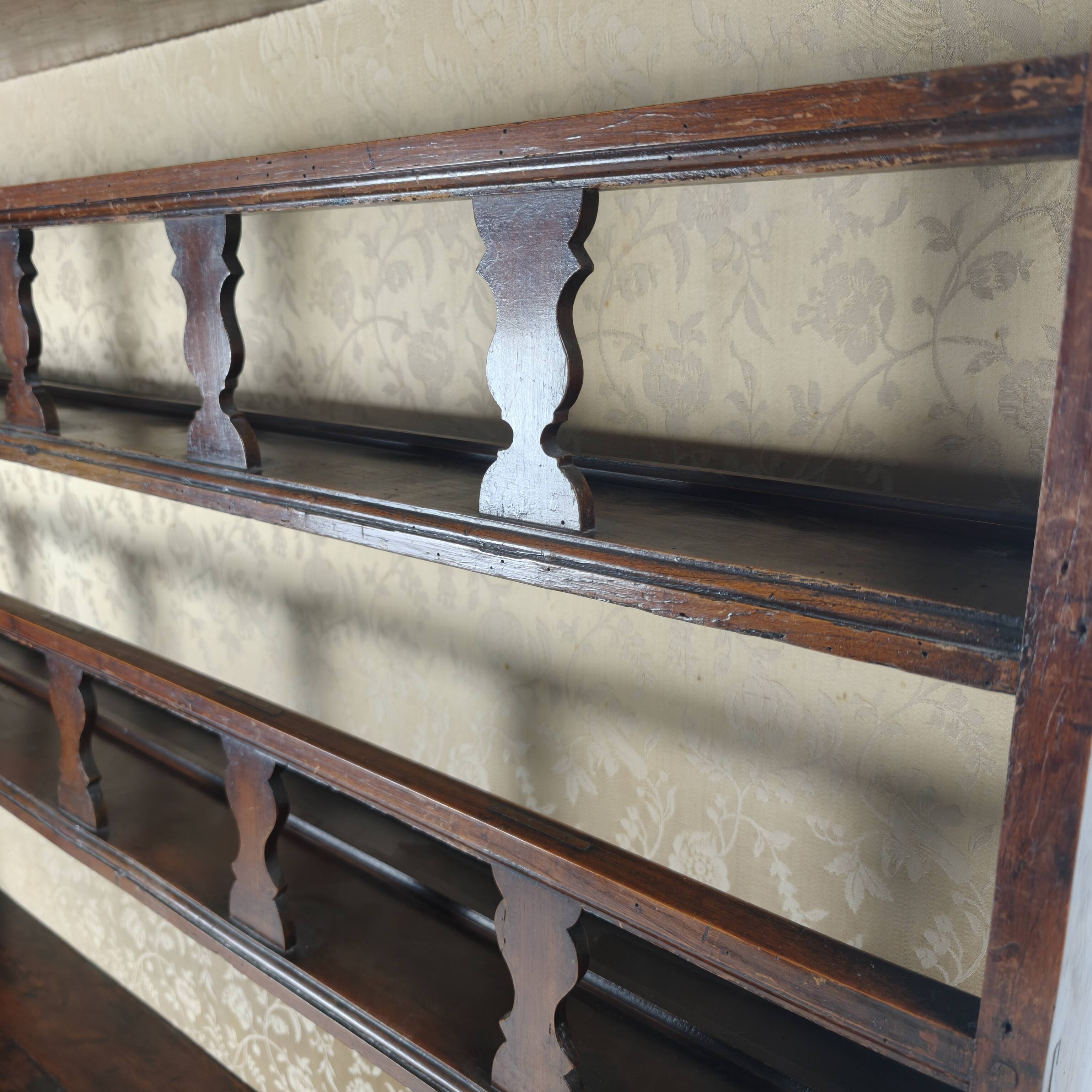 English Georgian Dresser – Solid Oak, circa 1800