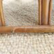 bamboo wood, rattan, vintage sofa