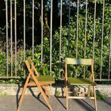 Pair of Gio Ponti folding chairs