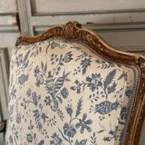 Pair Of Louis XV Queen Armchairs In Carved And “chené” Wood, 18th Century