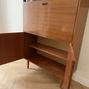 Secrétaire en bois, années 50